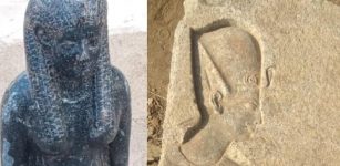 Discoveries in Mit-Rahina, Egypt