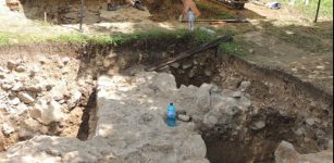 Archaeological excavation in Nová Baňa