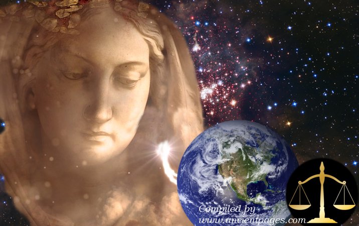 Goddess Astraea: Last Of The Immortals To Live Among Humans During The Golden Age