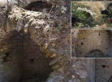 Remains of a medium-sized amphitheater with a diameter of about 100 meters unearthed at the site of Mastaura ancient city.