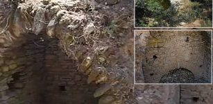 Remains of a medium-sized amphitheater with a diameter of about 100 meters unearthed at the site of Mastaura ancient city.