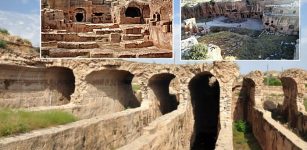 Gallery grave in ancient city of Dara, Mardin