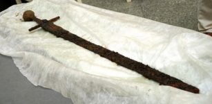 Unique Medieval Perfectly Preserved Sword Found In The Odra River, Poland