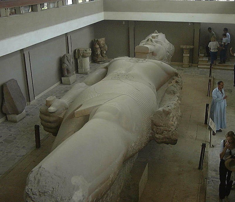 Statue Of Pharaoh Ramses II Accompanied By Goddesses Hathor, Sekhmet and God Ptah - Discovered