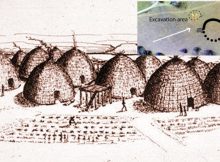 Etzanoa had approximately 20,000 inhabitants who lived in dwellings similar in shape to beehives.