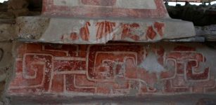 Teotihuacán’s Puzzling Red Glyphs Could Be Unknown Ancient Writing