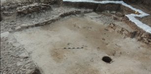 Wine cellar room at the Tel Kabri archaeological site. Image credit: University of Haifa via The Times of Israel