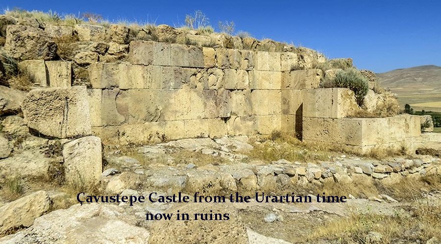Cavustepe Castle from the Urartian times