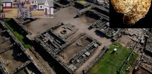 Vindolanda's chalice in fragments