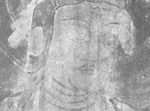 Hidden in plain sight on columns covered by soot, researchers discovered ancient paintings showing eight Buddhist saints. The images were uncovered in 2019 using infrared cameras. Credit: Noriaki Ajima and Yukari Takama