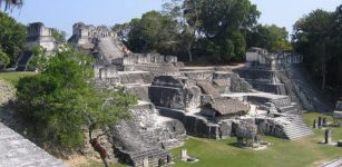North Acropolis in Tikal, Guatemala