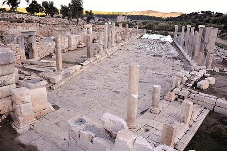 Long-term excavations at Patara. Last year the works focused on the Basilica, the Liman Hamam, the Palestra, the Tepecik Acropolis, and the Ancient Lycia Waterway. DHA Photos