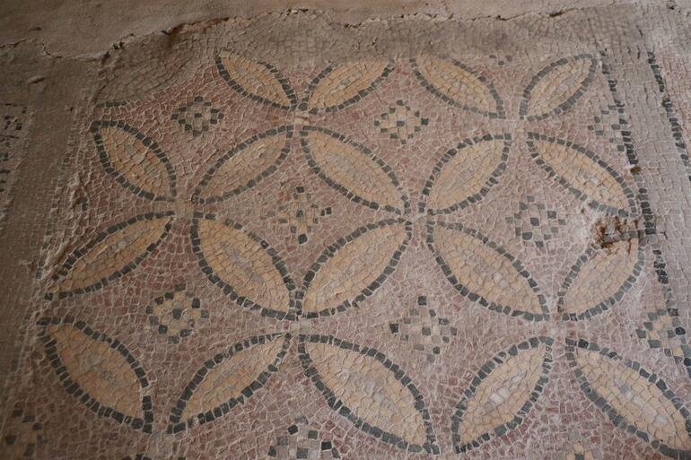 Mosaics similar to those of Zeugma, found in Sinop, Turkey