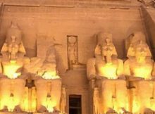 Magnificent Solar Alignment Phenomenon In Abu Simbel - The Sun Illuminates The Face Of Pharaoh Ramses II