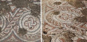 First 5th Century Mosaic Found Near Cirencester Once The Second-Largest Roman-British Town In England