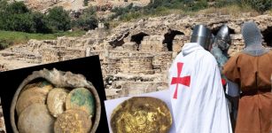 Treasure Hoard Of Rare Gold Coins From The Crusader Conquest Discovered In Caesarea, Israel