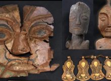 Golden And Silver Facial Ornaments, Wooden Figurines Among The Finds In Tomb Of Tibetan Plateau