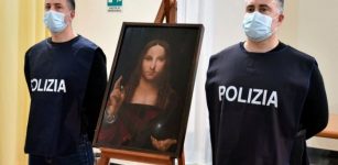 A 500-Year-Old Stolen Copy Of da Vinci’s "Salvator Mundi" Painting - Found By Italian Police