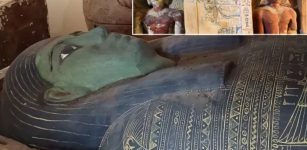 New Trove Of Treasures, Funerary Temple, 50 Sarcophagi Unearthed In Saqqara, Cairo