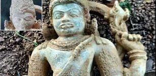 12th Century Vishnumurthy Figurine Unearthed In Near Udupi, India