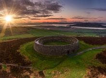 Legendary Grianán Of Aileach Built By God Dagda Of Tuatha De Danann Was Once The Royal Seat Of The Kingdom Of Ailech