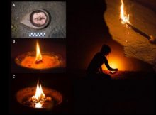 Paleolithic Cave Dwellers And Light They Could Get In Darkness