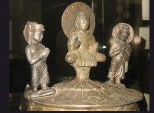 Kanishka Casket - Beautiful Ancient Buddhist Treasure In Gilded Copper