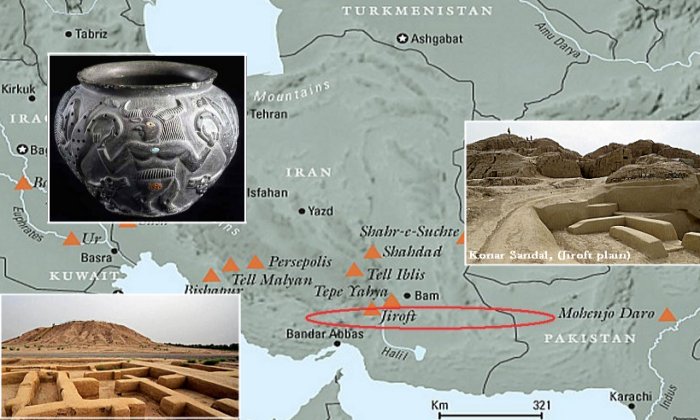 Excavations Konar Sandal, Iran