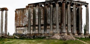 Ruins of the ancient city of Aizanos, Turkey - the Temple of Zeus, one of the best-preserved temples in Anatolia. Image credit: AA