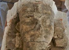 Giant Blocks For Sphinx-Shaped King Amenhotep III Colossi Uncovered In Luxor, Egypt