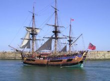 Captain James Cook's Famed Vessel The Endeavour Possibly Discovered On The Coast Of Rhode Island