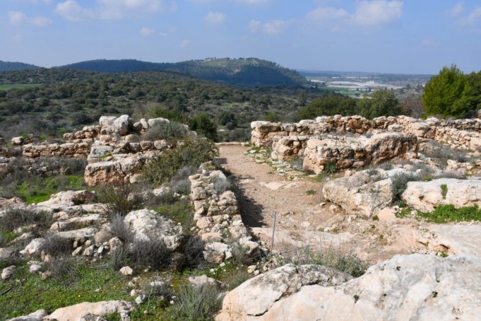 Some claim the city located at Horvat Qeiyafa as the biblical city of Shaaryaim, meaning "double gated," mentioned in the list of cities of the Kingdom of Judah - after David's victory over Goliath when the Philistines retreated through Shaarayim and Ekron (1 Sam. 17).