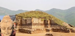 1,800-Year-Old Buddhist Stupa And Relics Discovered Near Bazira, The Ancient City Of Alexander The Great