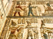 New Images From The Magnificent Dendera Temple Where Restoration Works Continue