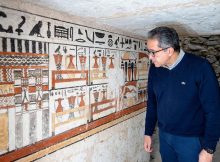 Five Magnificent Engraved Ancient Tombs Discovered Near King Merenre Pyramid In Saqqara, Egypt