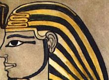 Amenhotep II Uraeus from KV35, East Valley of the Kings, Luxor, Egypt.