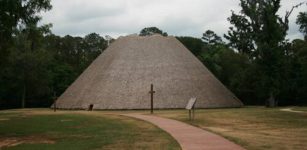 Indigenous council houses (such as this reconstructed example at Mission San Luis de Apalachee in Tallahassee, Florida) were the site of public gatherings and ceremonies for early American communities, and evidence for them has been located in many sites around the Southeast. (Photo courtesy of the UGA Laboratory of Archaeology)