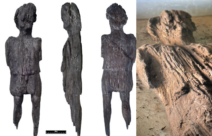 Unexpected Discovery Of Rare Ancient Roman Wooden Figure In Buckinghamshire