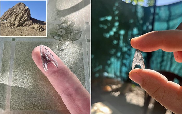 Obsidian Flake From 45,000-Year-Old Tool Unearthed In Armenia