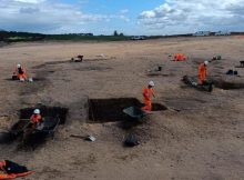 Why Was The Iron Age Village Near Elgin In Scotland Suddenly Abandoned And Burned Down?