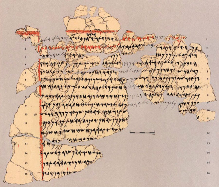 Transcription of Deir 'Alla inscription