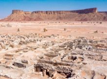 Unknown 8,000-Year-Old Human Settlement With A Rock Cut Temple, Altar And Inscriptions Discovered In Al-Faw, Saudi Arabia