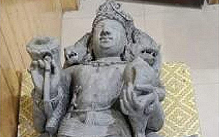 Sculpture Dated To The Early 9th Century found in Kashmir