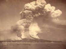 The villagers had time to flee, which is why the site does not contain human remains as other sites like Pompeii do