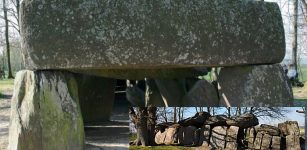 Mysterious Huge Neolithic Dolmen Roche-aux-Fées In Brittany Built By Fairies As Legend Says