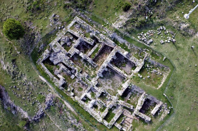 An aeriel view from the ancient city of Hadrianopolis. AA PHOTO