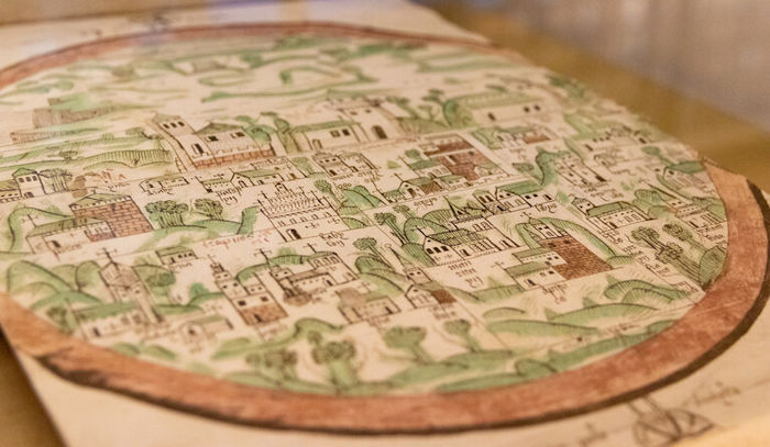 Rare Ancient Maps Of Judah Ben Zara On Display