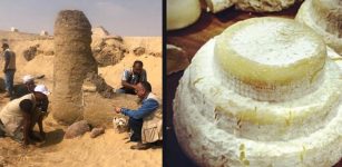 2,600-Year-Old Blocks Of White Cheese Discovered At Giza's Saqqara Necropolis, Egypt