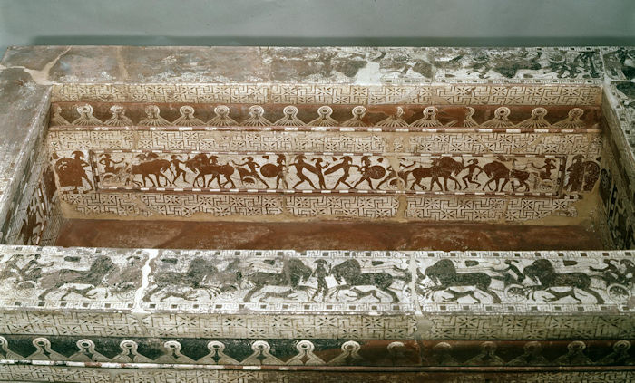 Unique 2,500-Year-Old Ritual Wash Basin Painted With Mythological Figures Discovered In The Ancient City Of Klazomenai