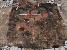 A house at Braes of Ha’Breck, one of the sites studied by the researchers. Credit: A. Thomas and D. Lee